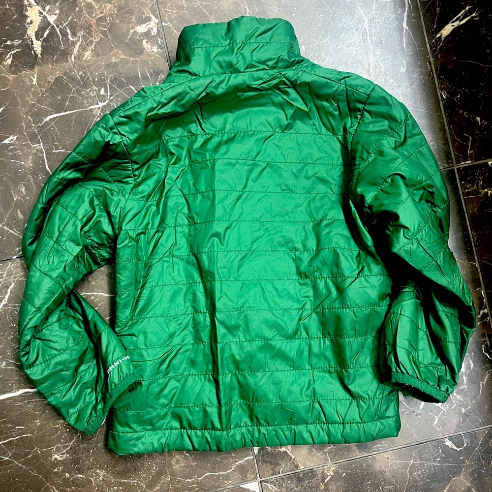 EUC Columbia Omni Heat Puffer Jacket Kids XXS Size 4/5 Green - Picture 2 of 5
